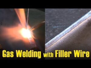 Gas welding procedure