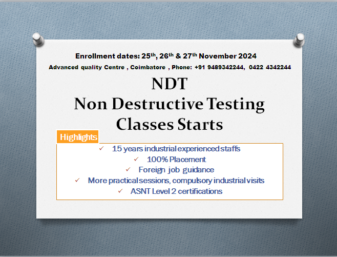 non destructive test