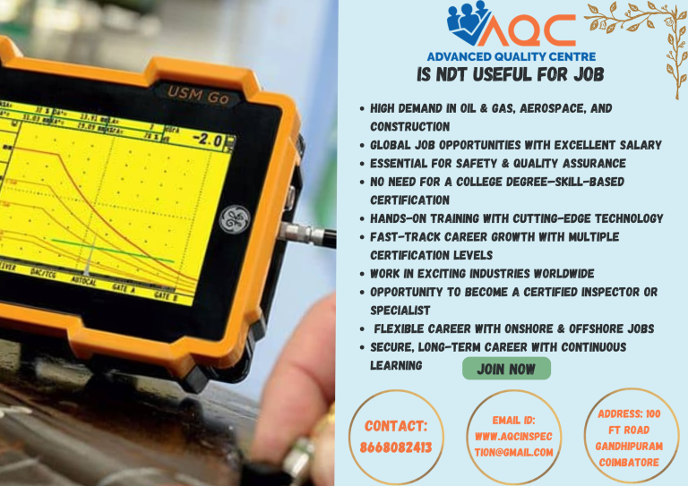 Difference between Destructive and Non Destructive testing - AQC Inspection