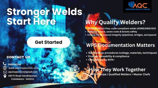 Importance for Welding Procedure Specfication WPS and Welder qualification