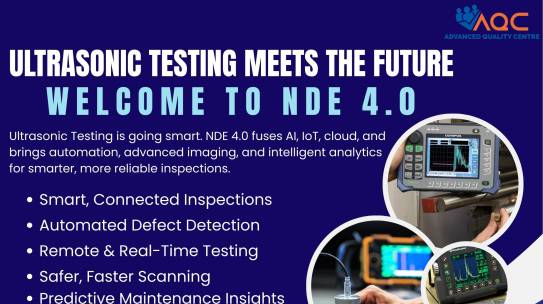 How NDE 4.0 Is Shaping the Future of Ultrasonic Testing