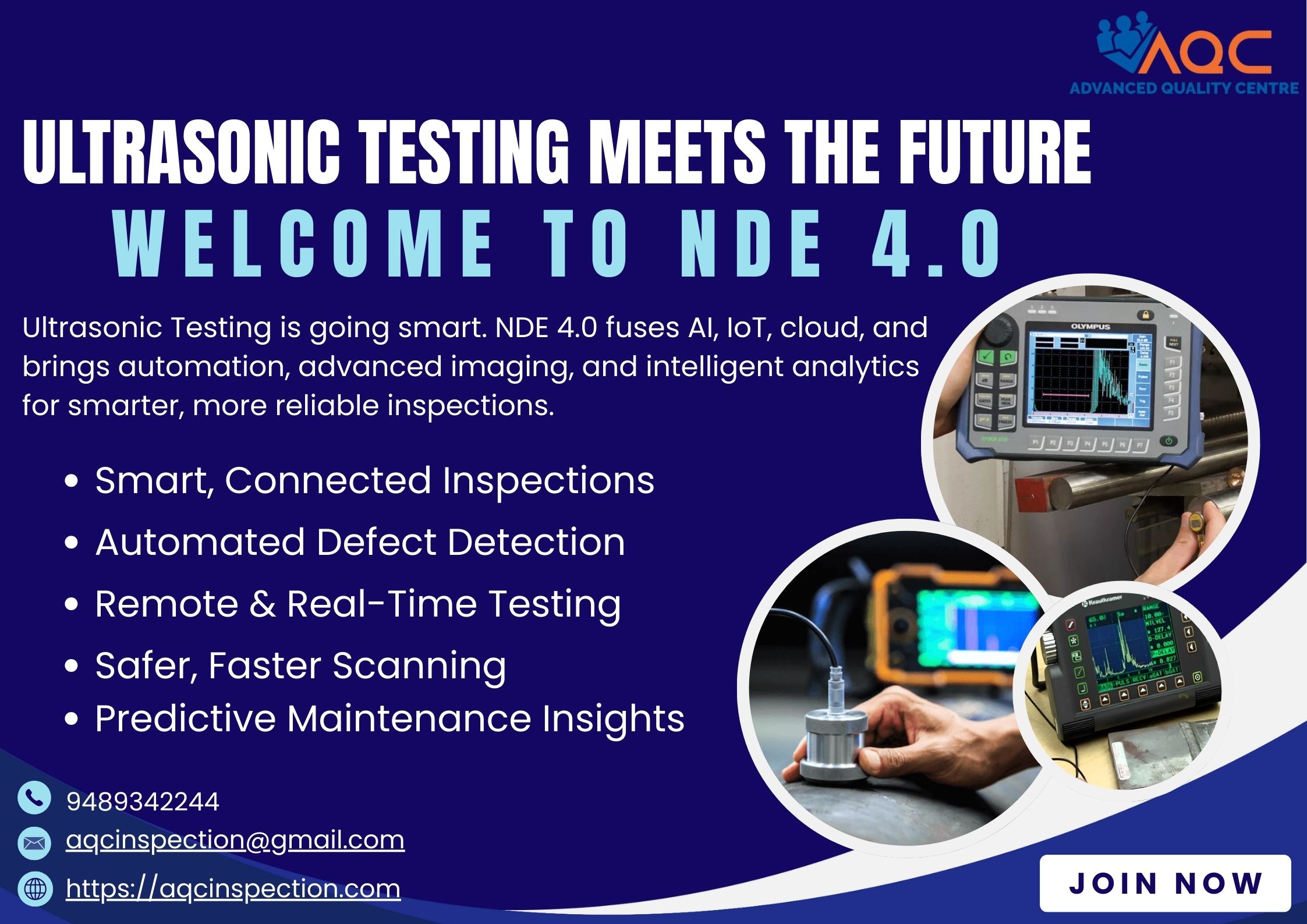 NDE Non- Destructive Testing Evaluation