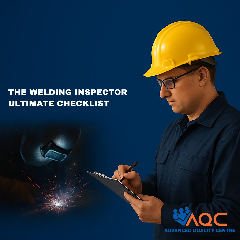 The Welding Inspector Checklist: Essential Items for flawless work